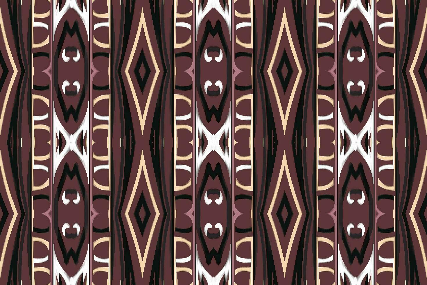 ikat damasco cachemir bordado antecedentes. ikat marco geométrico étnico oriental modelo tradicional. ikat azteca estilo resumen diseño para impresión textura,tela,sari,sari,alfombra. vector