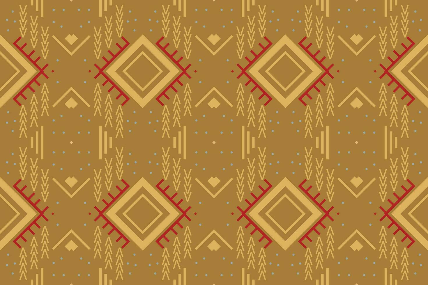 Ethnic pattern design. traditional pattern background It is a pattern created by combining geometric shapes. Create beautiful fabric patterns. Design for print. vector