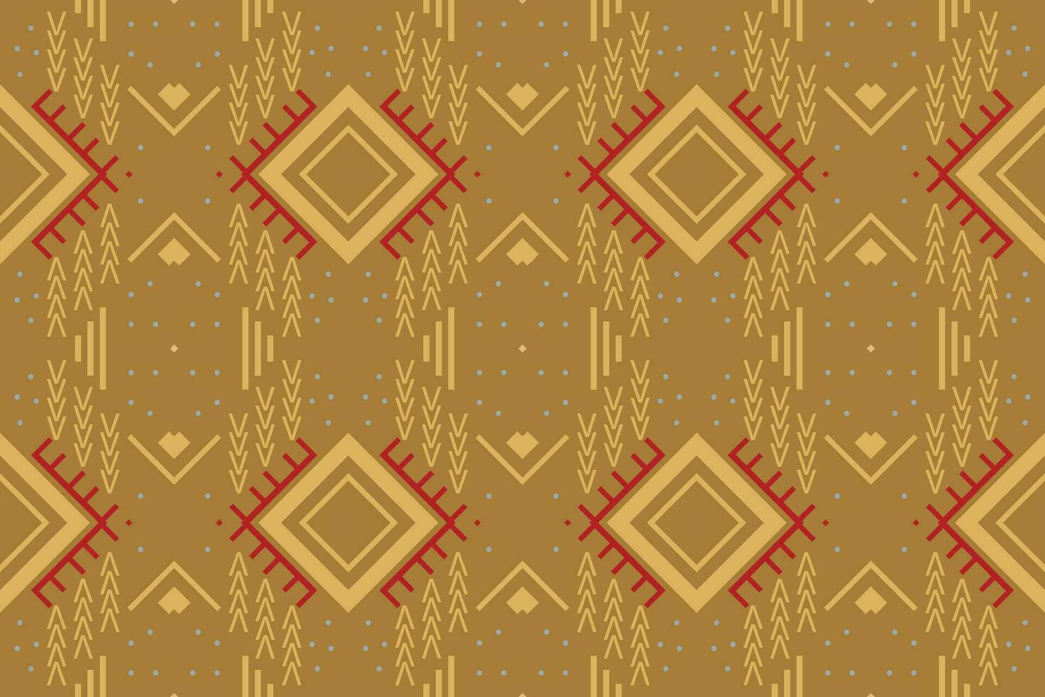 Ethnic pattern design. traditional pattern background It is a pattern created by combining geometric shapes. Create beautiful fabric patterns. Design for print. vector