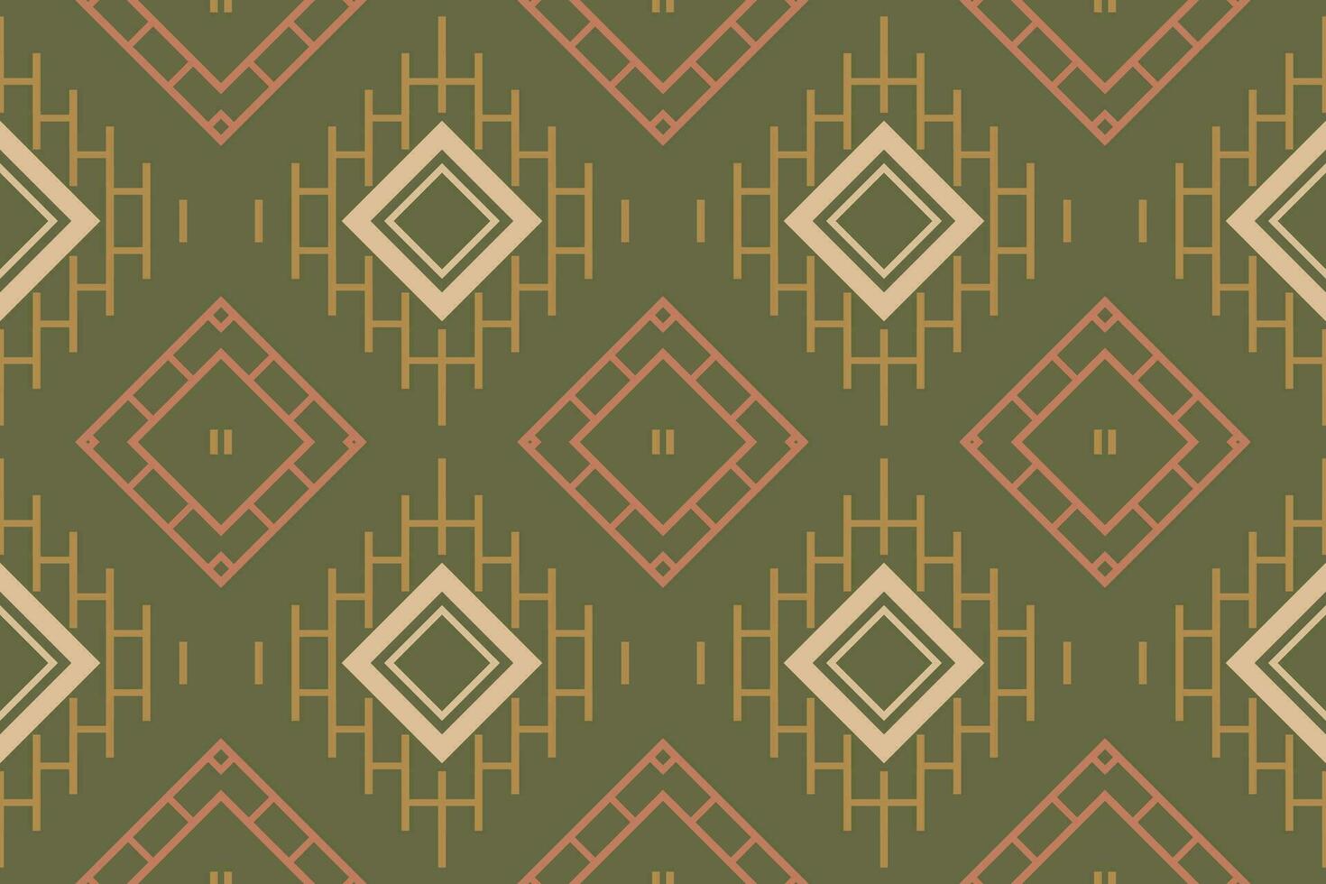 Ethnic pattern vector. traditional patterned Native American art It is a pattern created by combining geometric shapes. Create beautiful fabric patterns. Design for print. vector