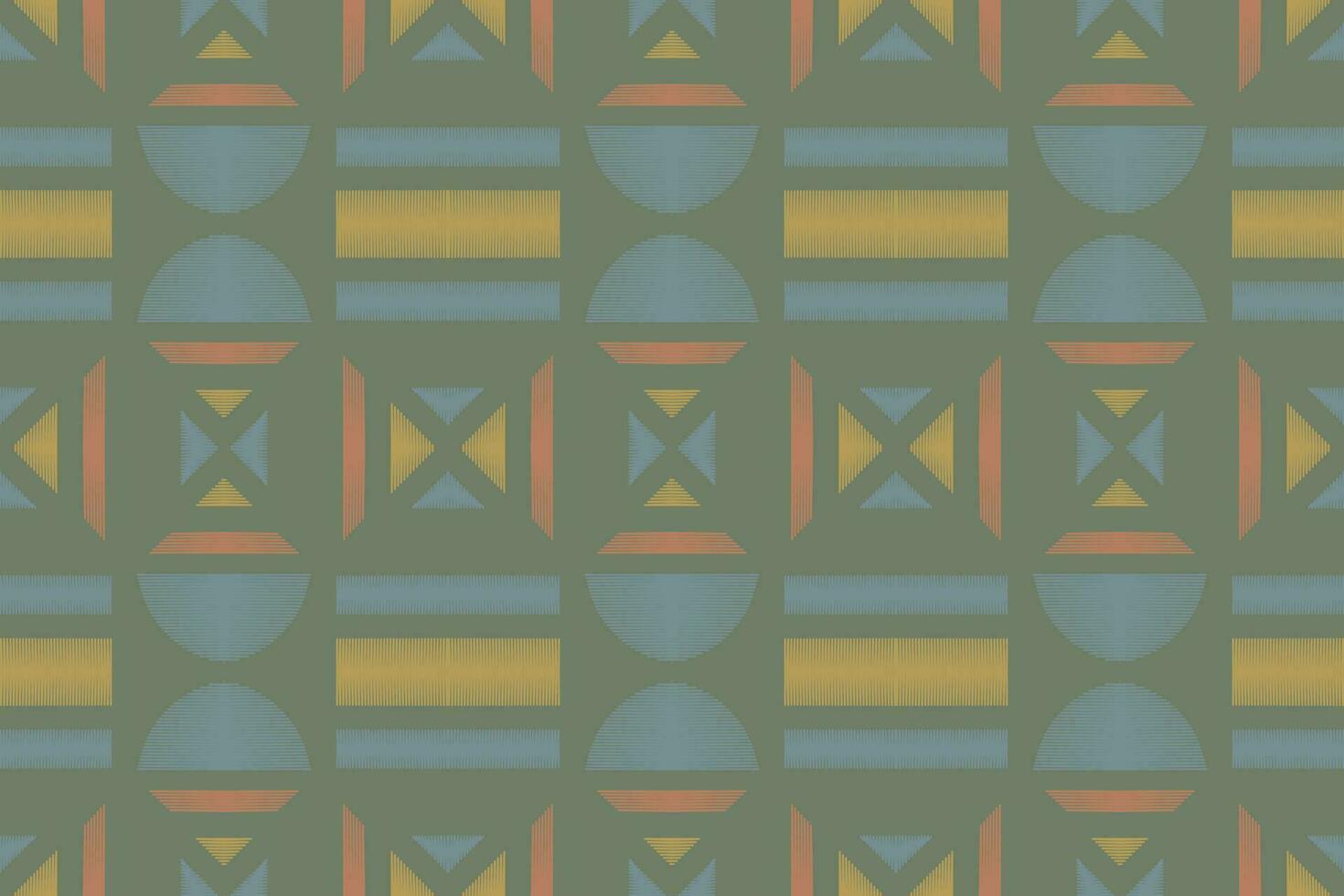 Ikat Floral Paisley Embroidery Background. Ikat Patterns Geometric Ethnic Oriental Pattern traditional.aztec Style Abstract Vector illustration.design for Texture,fabric,clothing,wrapping,sarong.