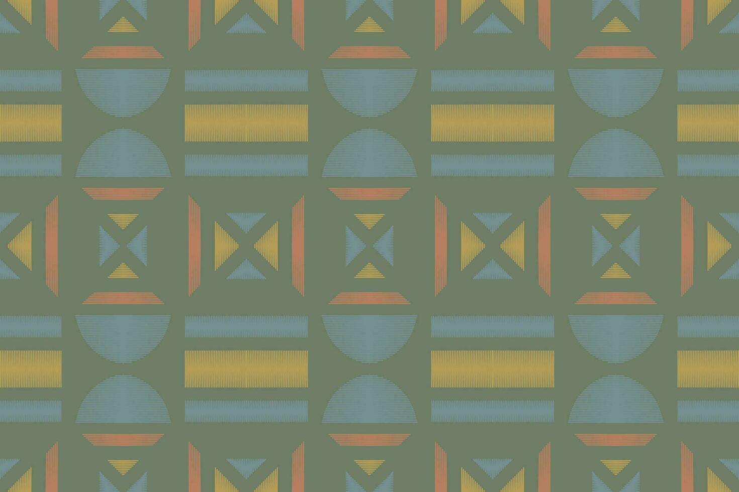 Ikat Floral Paisley Embroidery Background. Ikat Patterns Geometric Ethnic Oriental Pattern traditional.aztec Style Abstract Vector illustration.design for Texture,fabric,clothing,wrapping,sarong.