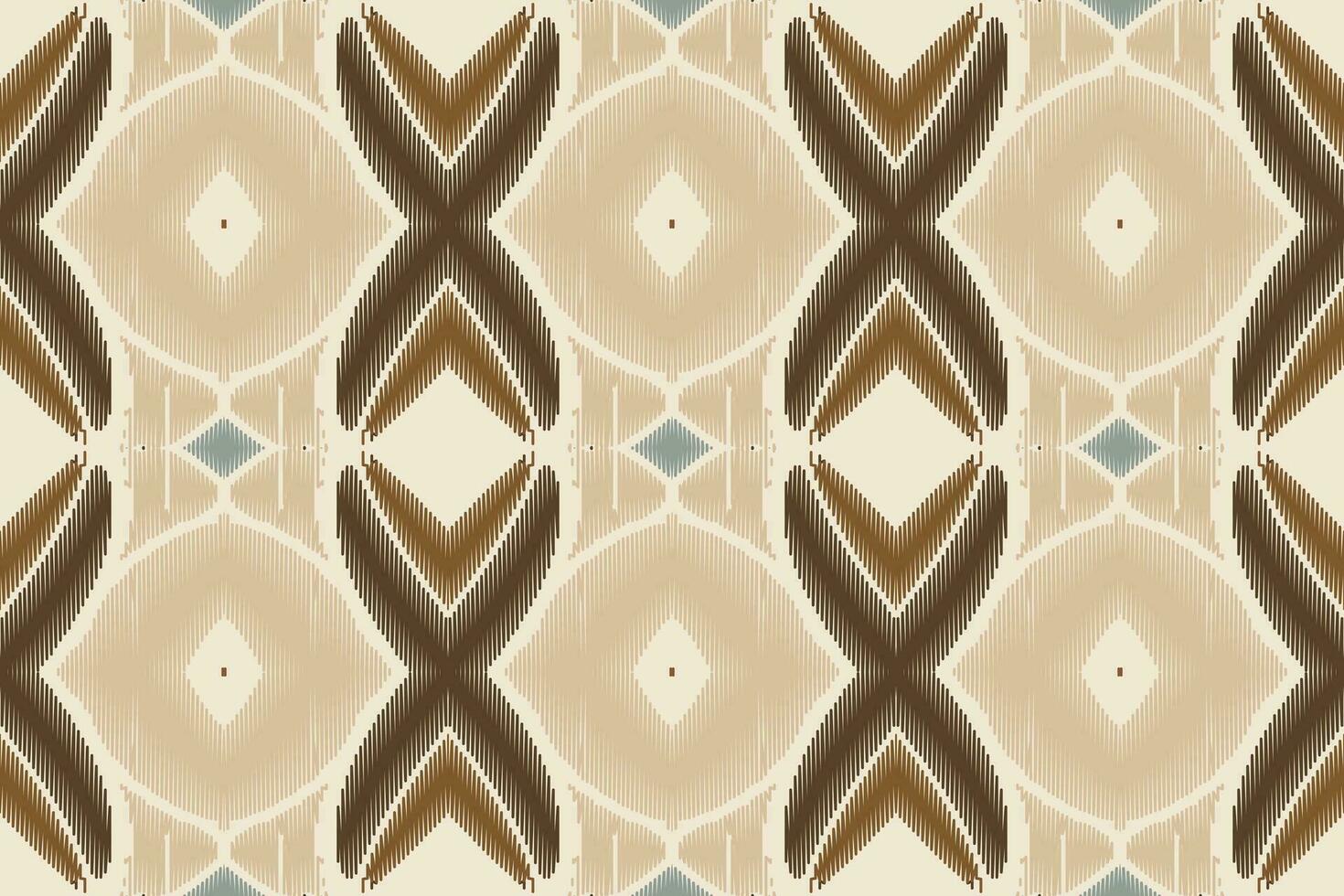 Motif Ikat Floral Paisley Embroidery Background. Ikat Damask Geometric Ethnic Oriental Pattern Traditional. Ikat Aztec Style Abstract Design for Print Texture,fabric,saree,sari,carpet. vector