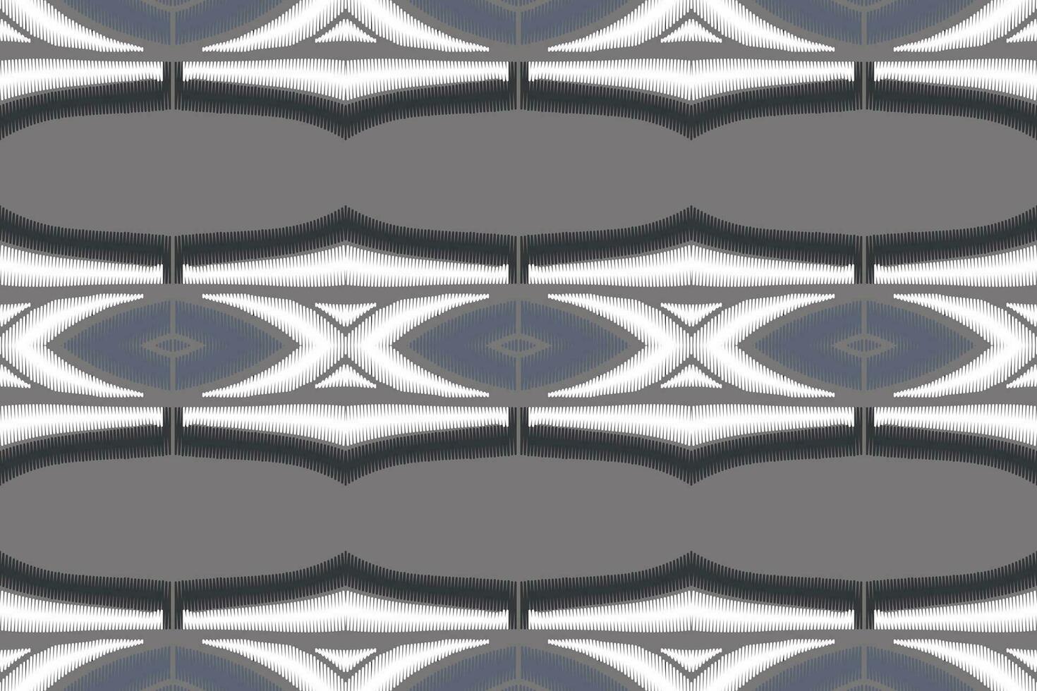 Ikat Damask Embroidery Background. Ikat Chevron Geometric Ethnic Oriental Pattern Traditional. Ikat Aztec Style Abstract Design for Print Texture,fabric,saree,sari,carpet. vector