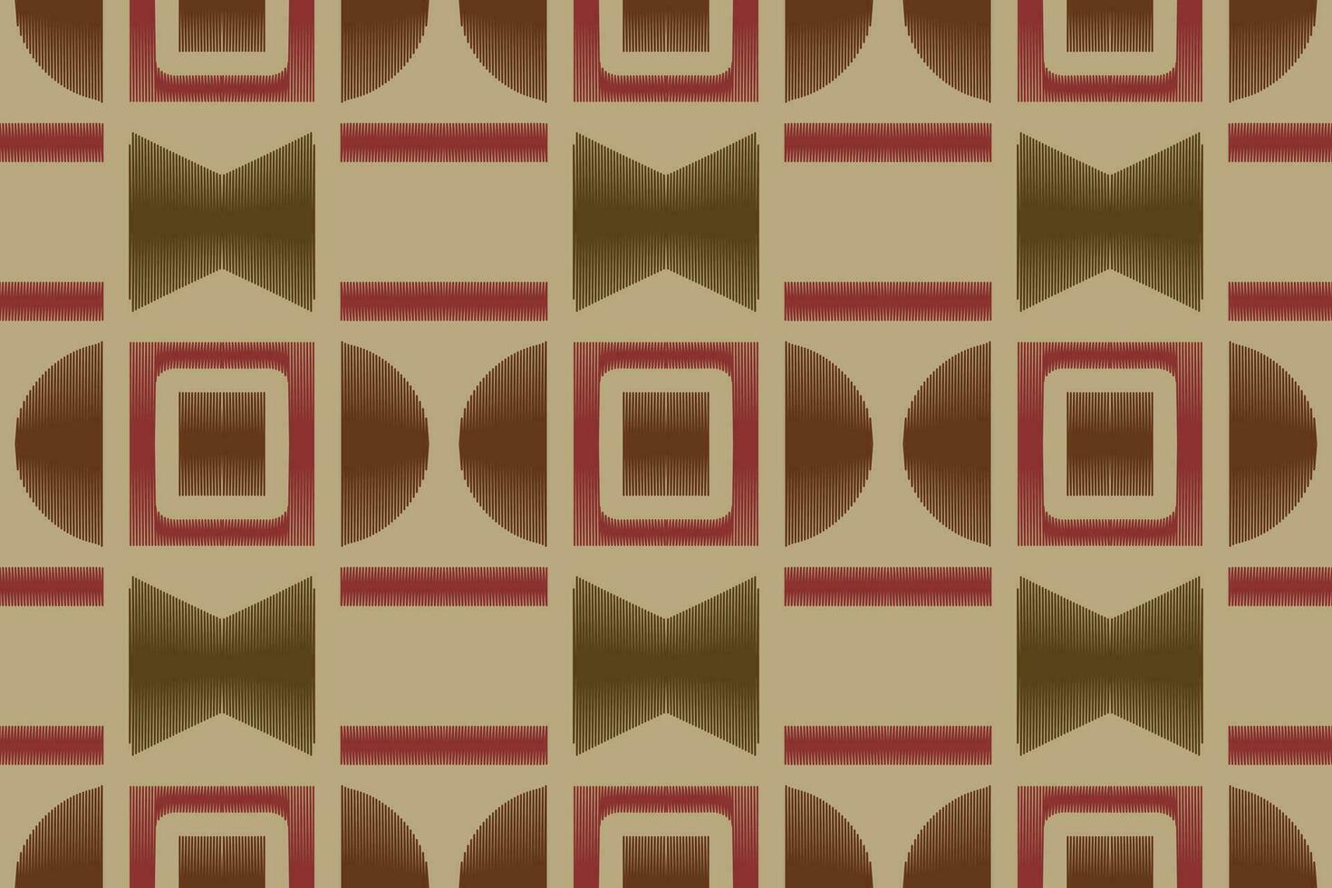 ikat damasco cachemir bordado antecedentes. ikat damasco geométrico étnico oriental modelo tradicional.azteca estilo resumen vector ilustración.diseño para textura,tela,ropa,envoltura,pareo.