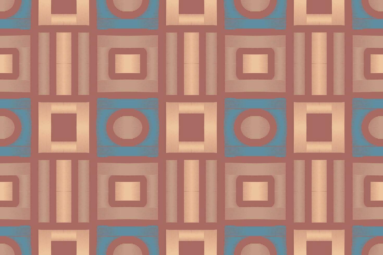 Ikat Damask Paisley Embroidery Background. Ikat Background Geometric Ethnic Oriental Pattern Traditional. Ikat Aztec Style Abstract Design for Print Texture,fabric,saree,sari,carpet. vector