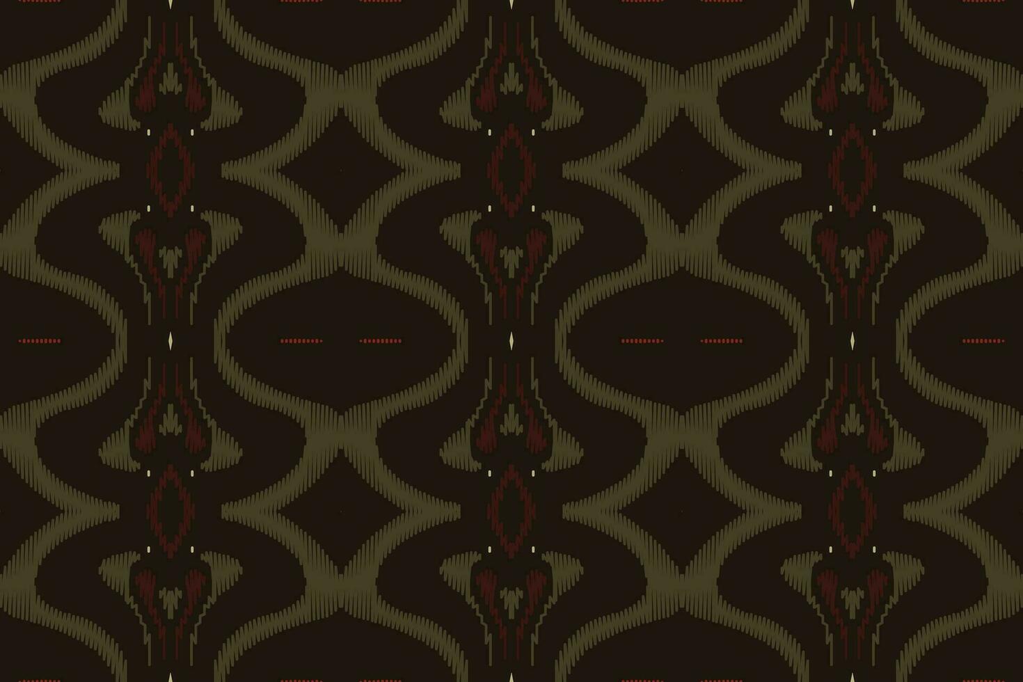 Motif Ikat Paisley Embroidery Background. Ikat Aztec Geometric Ethnic Oriental Pattern traditional.aztec Style Abstract Vector illustration.design for Texture,fabric,clothing,wrapping,sarong.