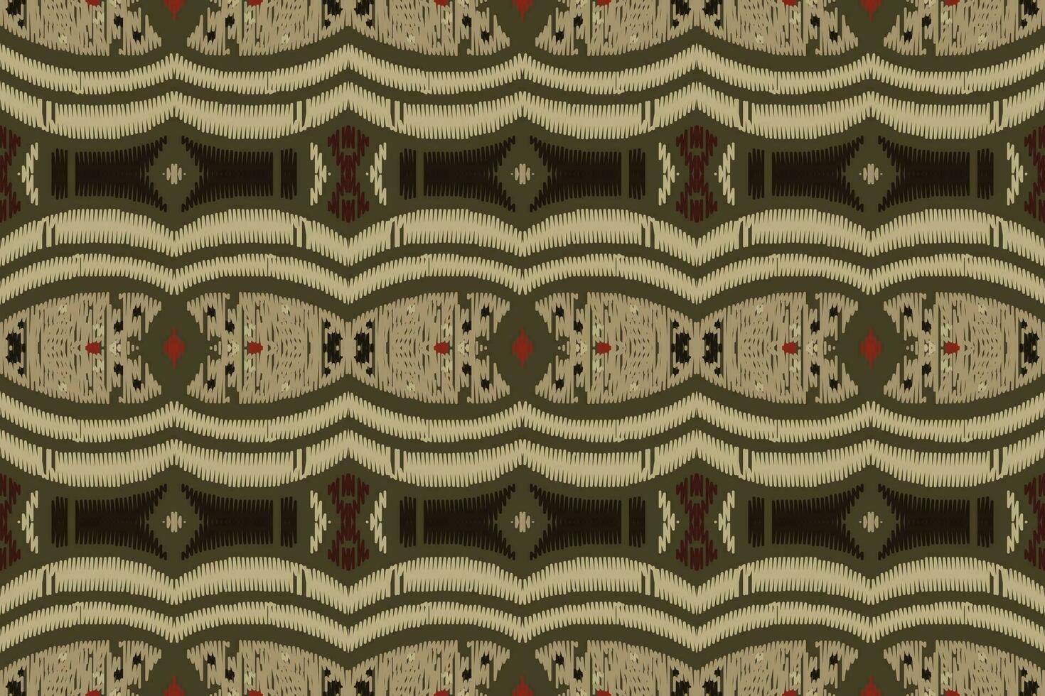 Motif Ikat Paisley Embroidery Background. Ikat Chevron Geometric Ethnic Oriental Pattern traditional.aztec Style Abstract Vector illustration.design for Texture,fabric,clothing,wrapping,sarong.