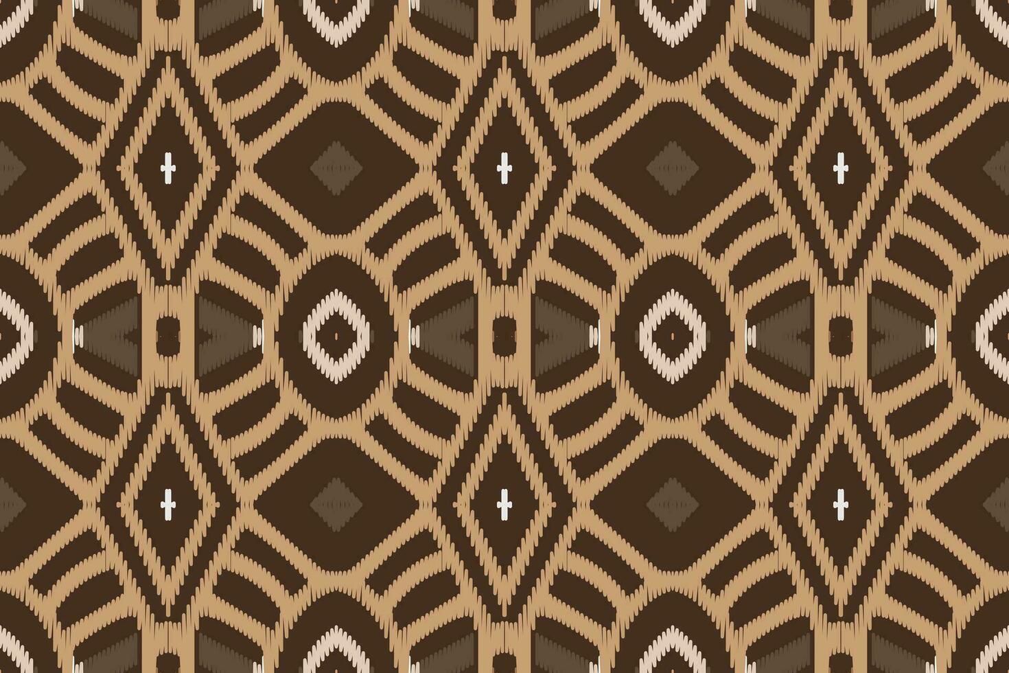 Ikat Fabric Paisley Embroidery Background. Ikat Aztec Geometric Ethnic Oriental Pattern Traditional. Ikat Aztec Style Abstract Design for Print Texture,fabric,saree,sari,carpet. vector