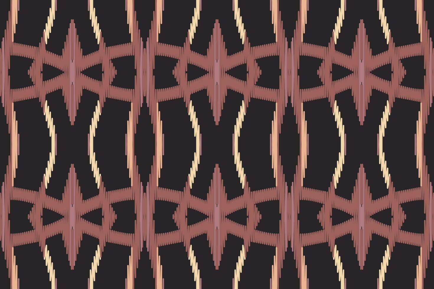 ikat sin costura modelo bordado antecedentes. ikat huellas dactilares geométrico étnico oriental modelo tradicional. ikat azteca estilo resumen diseño para impresión textura,tela,sari,sari,alfombra. vector