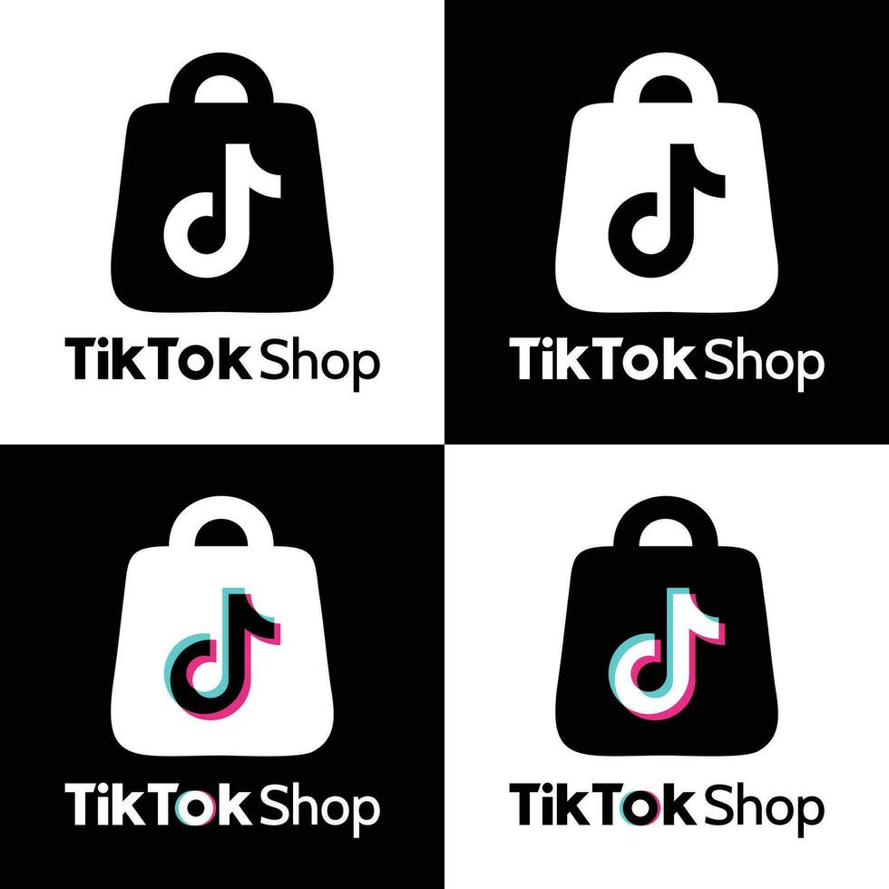 Tiktok Shop Logo 33877095 Vector Art at Vecteezy