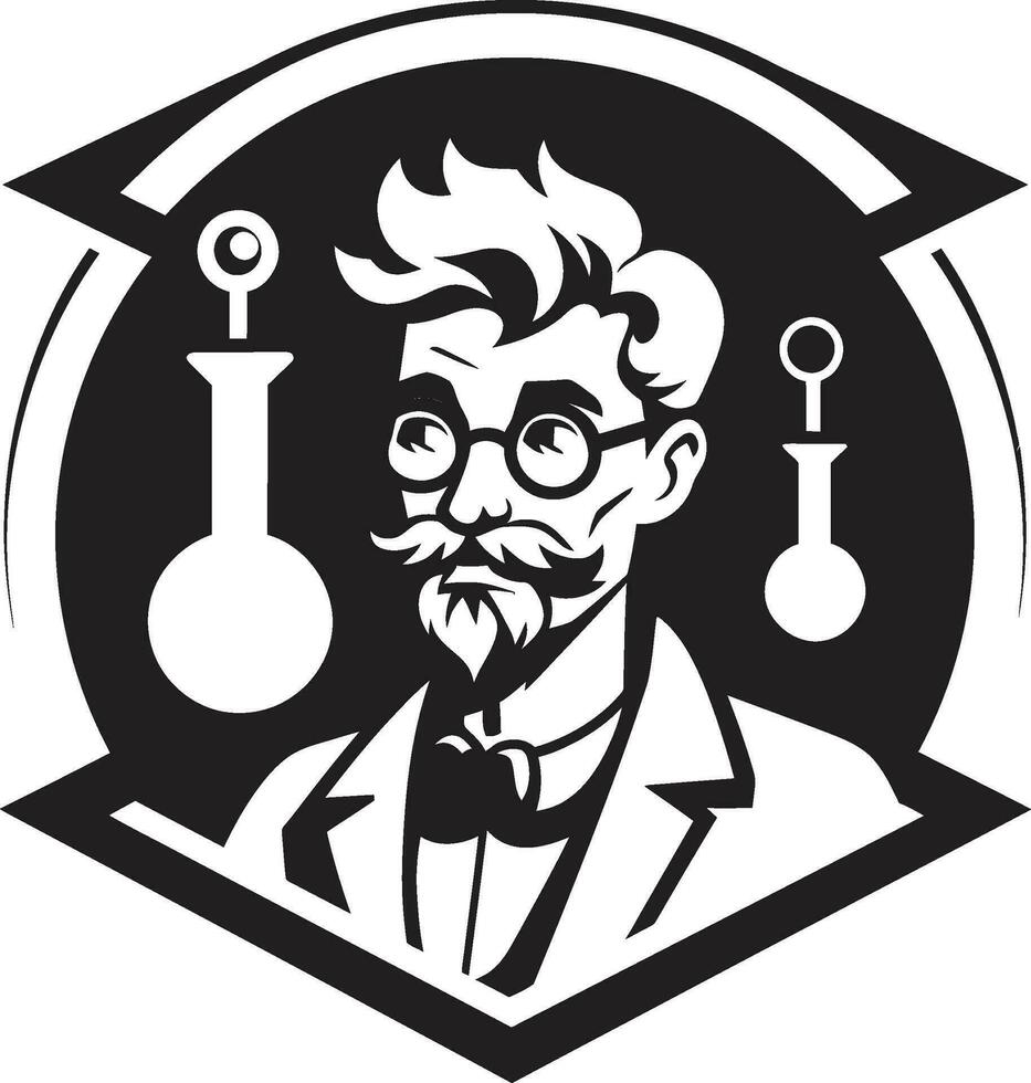 The Scientists Palette Vector Illustrations Vectorizing Brilliance Scientists in Art