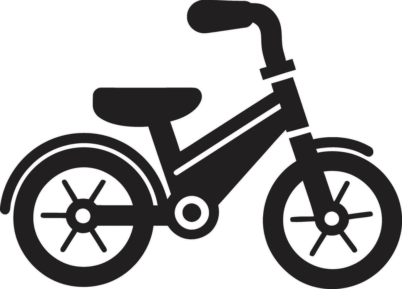 desde bosquejo a ciclista vectorizado bicicleta diseños bicicleta Sueños en digital formar vectorizado Arte vector