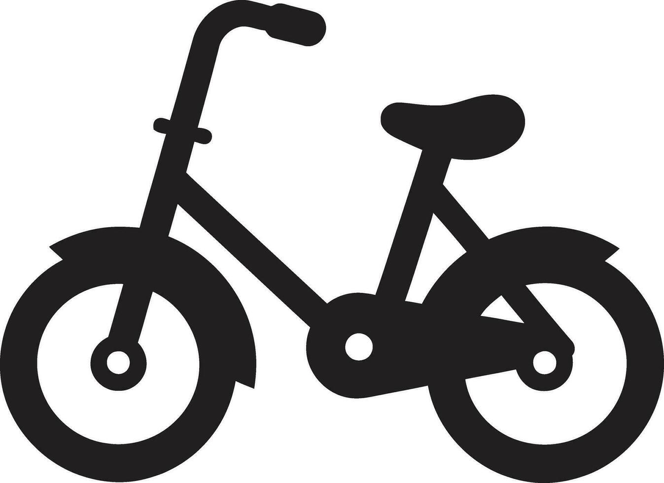 Vector Art on Two Wheels Bicycle Illustrations Ride the Graphic Route Bicycle Vector Designs