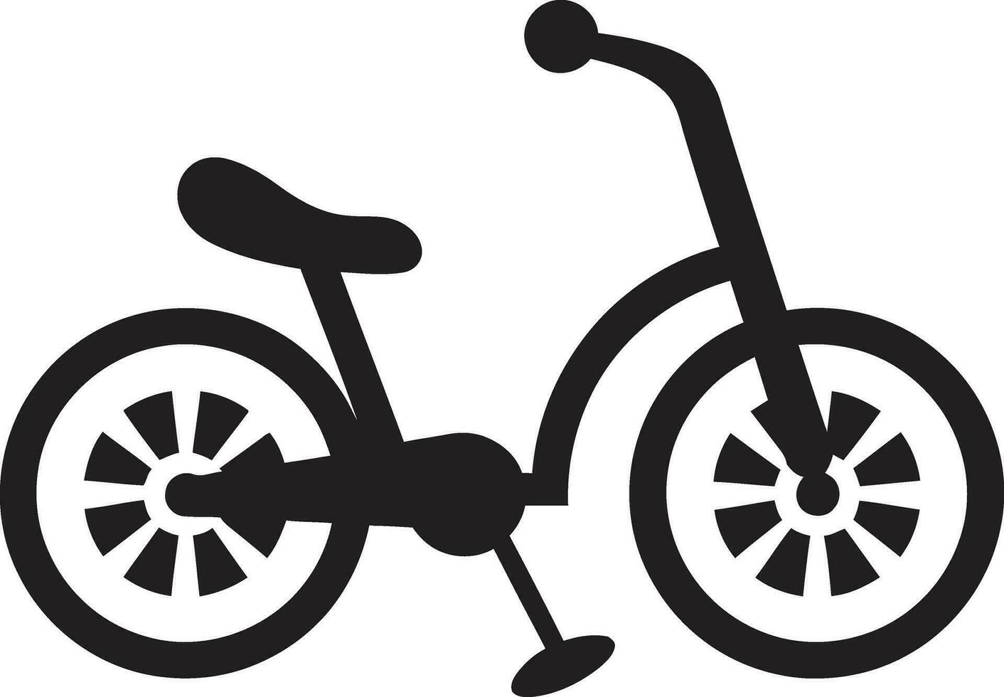 Bicycle Adventures in Digital Art Vector Graphics Vectorized Pedal Power Bike Artistic Creations