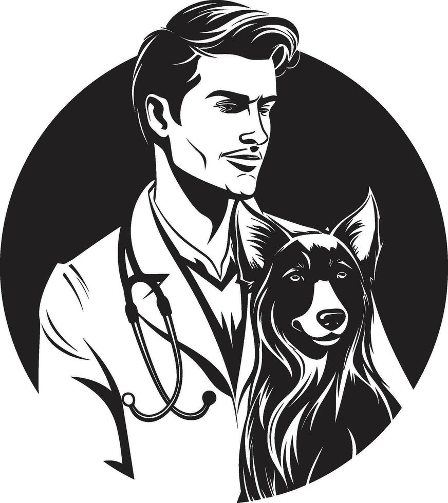 Pet Health Check Vet Visit Artwork Veterinarians Compassion Vector Design