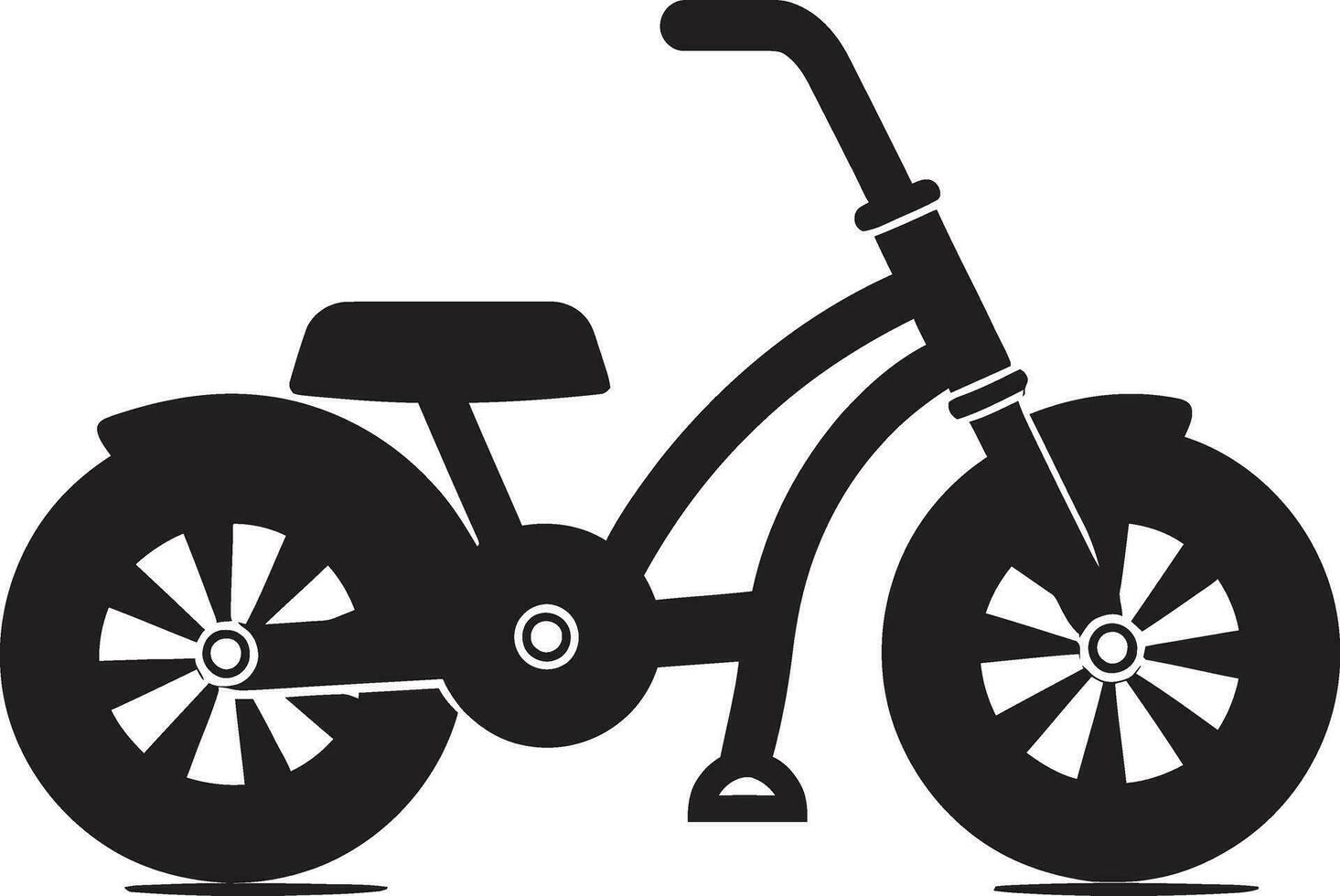 ciclo y crear bicicleta vector ilustraciones andar en bicicleta en digital estilo vector bicicleta gráficos