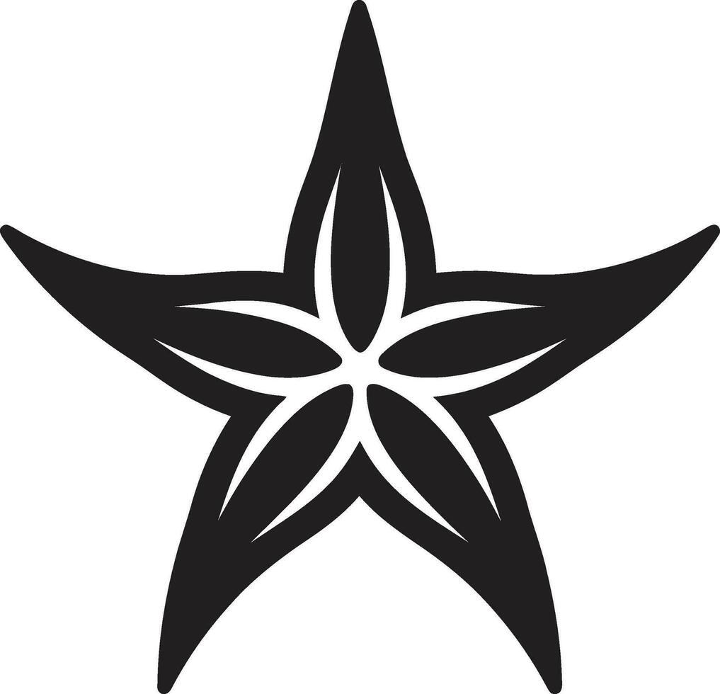 Sea Breeze Inspires Starfish Vector Collection Beneath the Surface Starfish Vector Illustrations