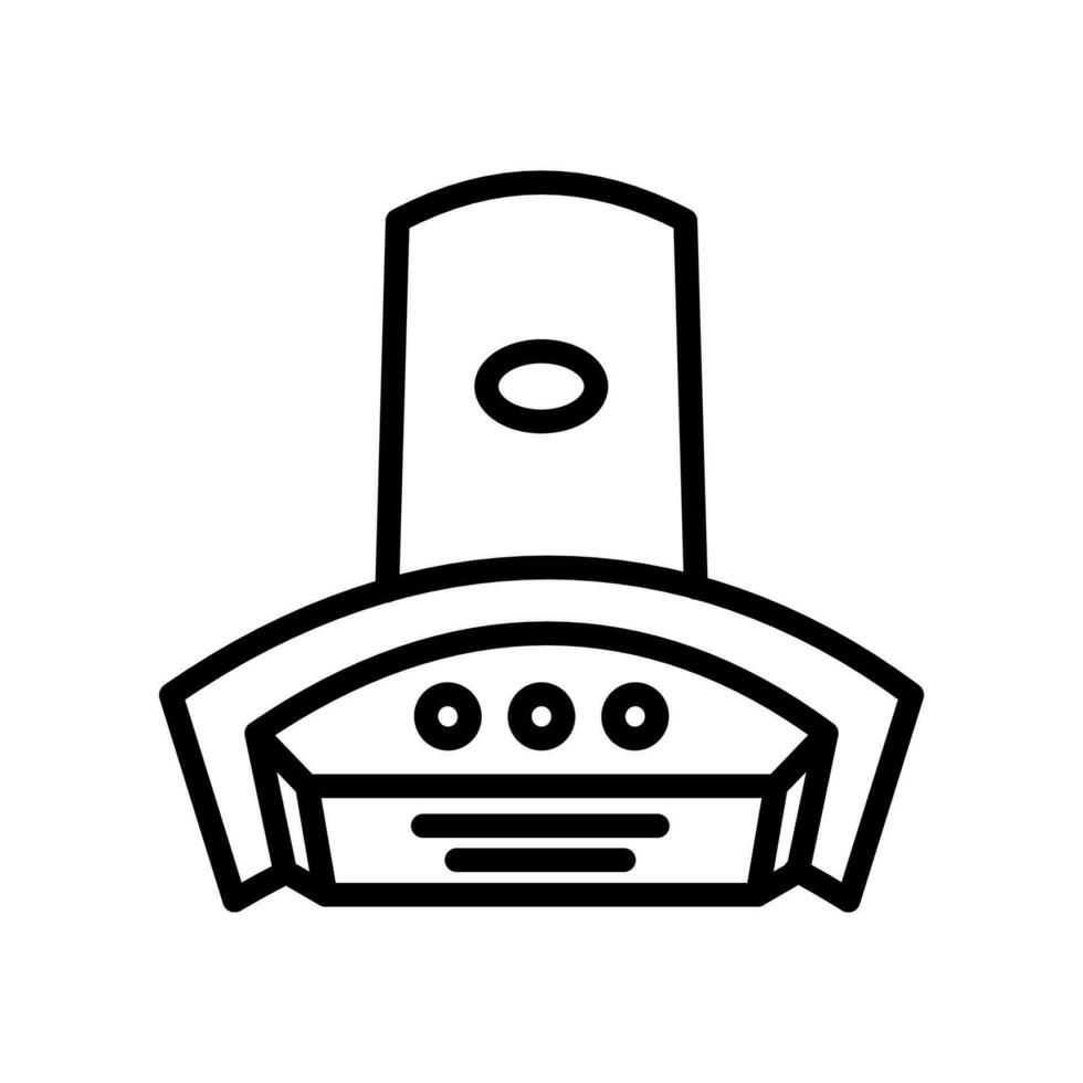 Kitchen Exhaust icon in vector. Illustration vector