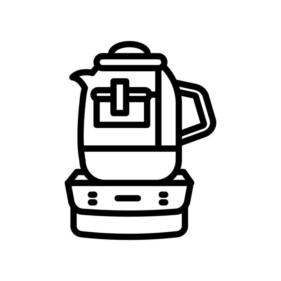 Tea Maker icon in vector. Illustration vector