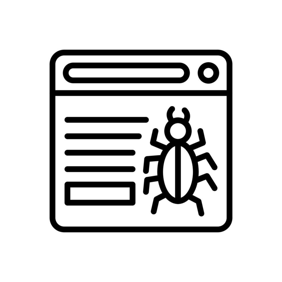 Web Crawler icon in vector. Illustration vector