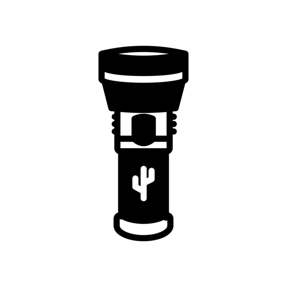Torch Light icon in vector. Illustration vector