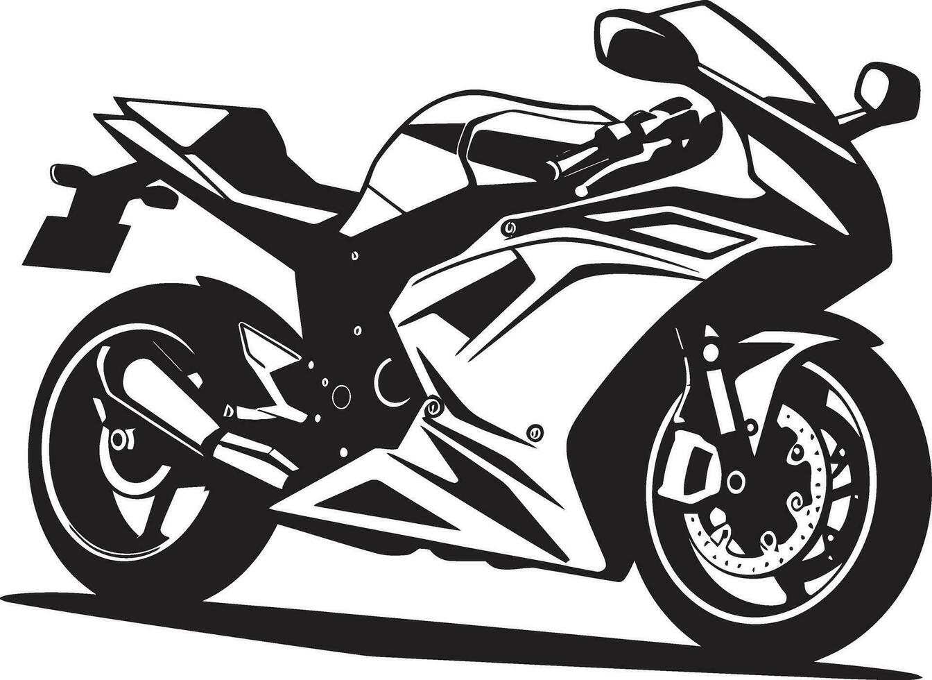 Ride the Lines of Speed Sports Bike Vectors Vectorized Rush Sports Bike Design Elements