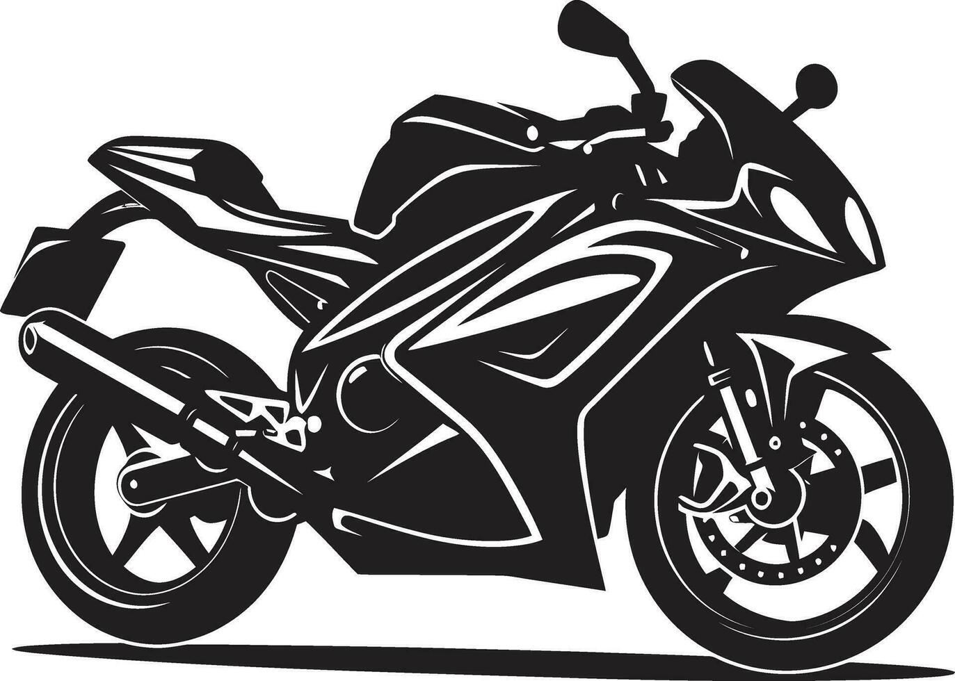 Riding the Vectors Sports Bike Vectors on Point Sport Bike Elegance in Vector Style