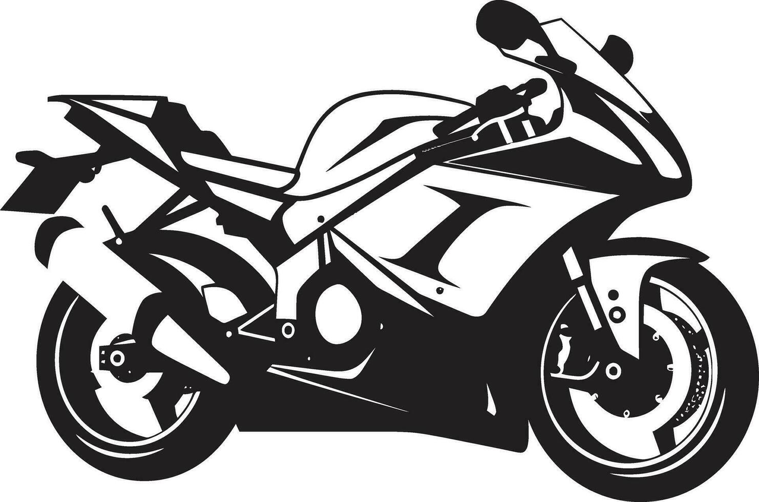 Vectorized Perfection Sports Bike Illustrations at Their Finest The Sport Bike Experience Vector Art Magic