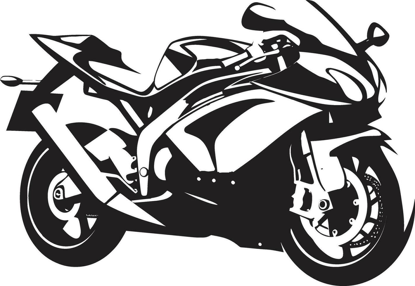 Capturing Power Vector Art of Sports Bikes in Action Speed Thrills in Vector Sports Bike Vectors Unleashed