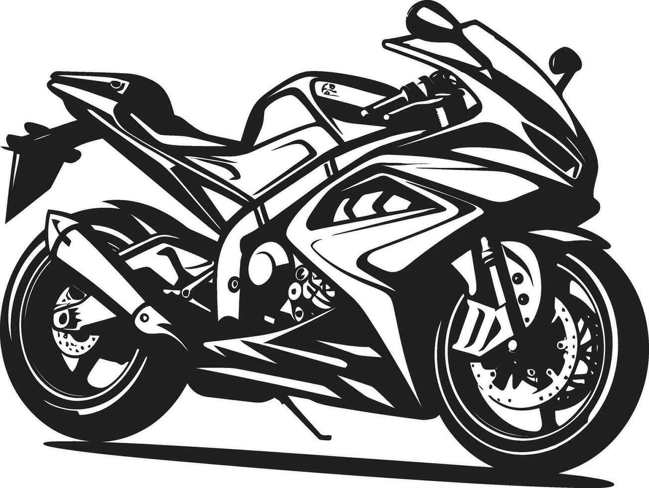 Motion in the Lines Sports Bike Vector Adventures Bike Art Galore Sports Bike Vector Showcase