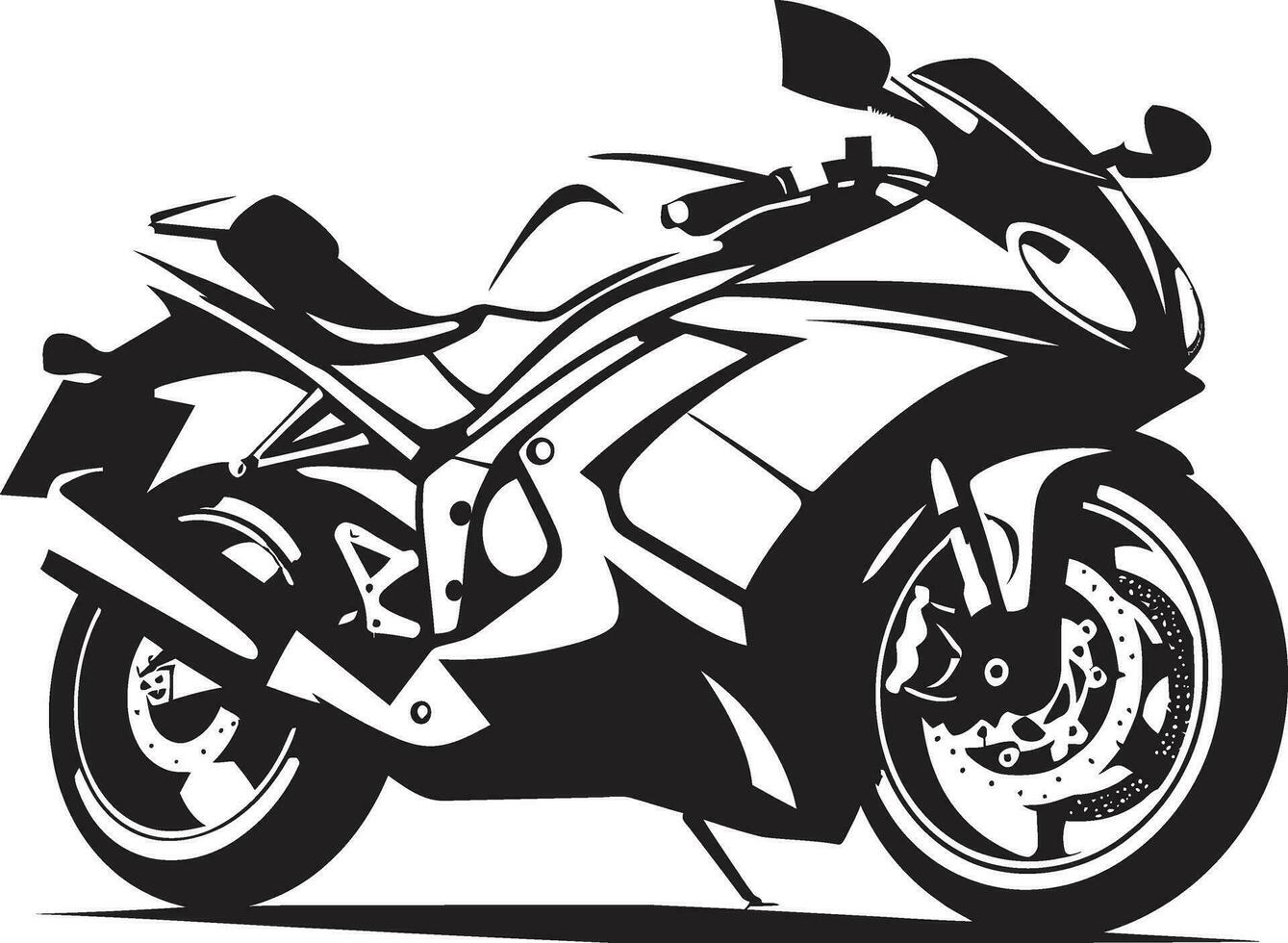 Mastering Motion in Vectors Sports Bike Showpieces Ride the Wave Sports Bike Vector Elegance