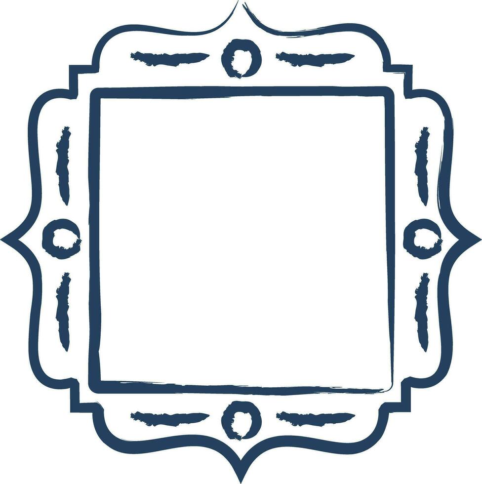 Frame hand drawn vector illustration