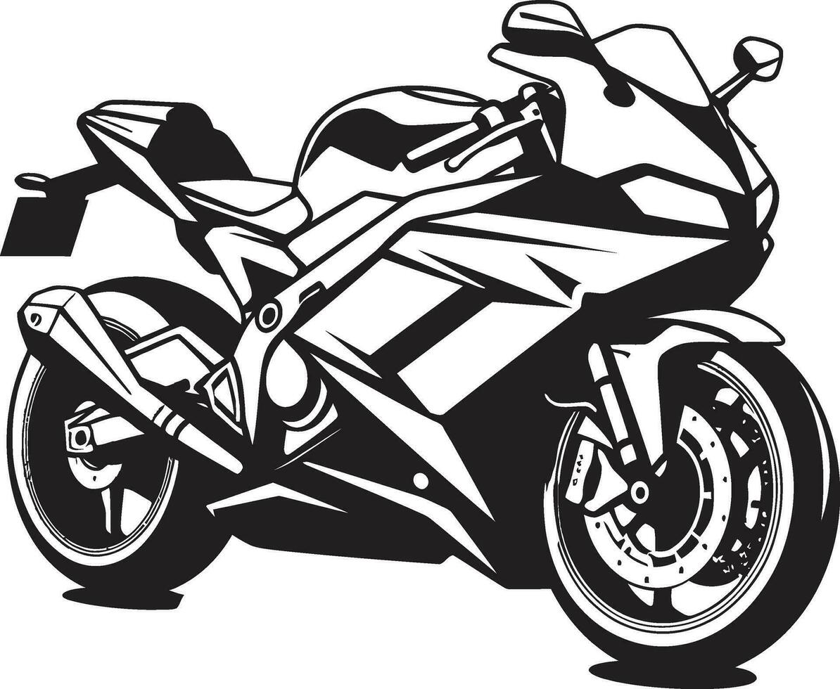 Sleek Sports Bike Vector Art Speed in Every Line Revving Up the Excitement Sport Bike Vectors