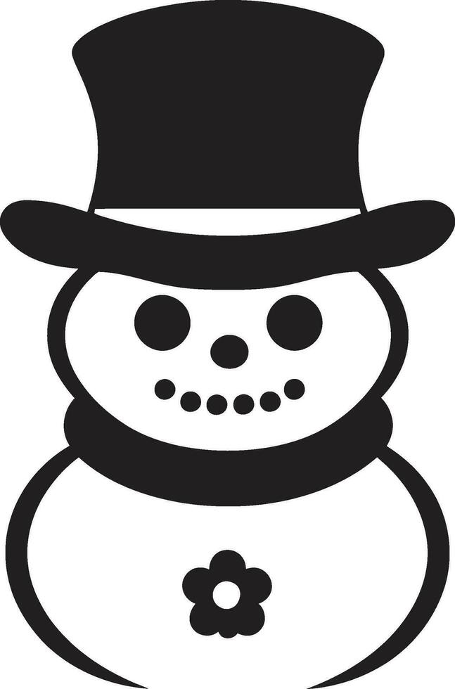 Vector Snowman Spectacle Frostys World Snowman Magic Unleashed Vector Illustration