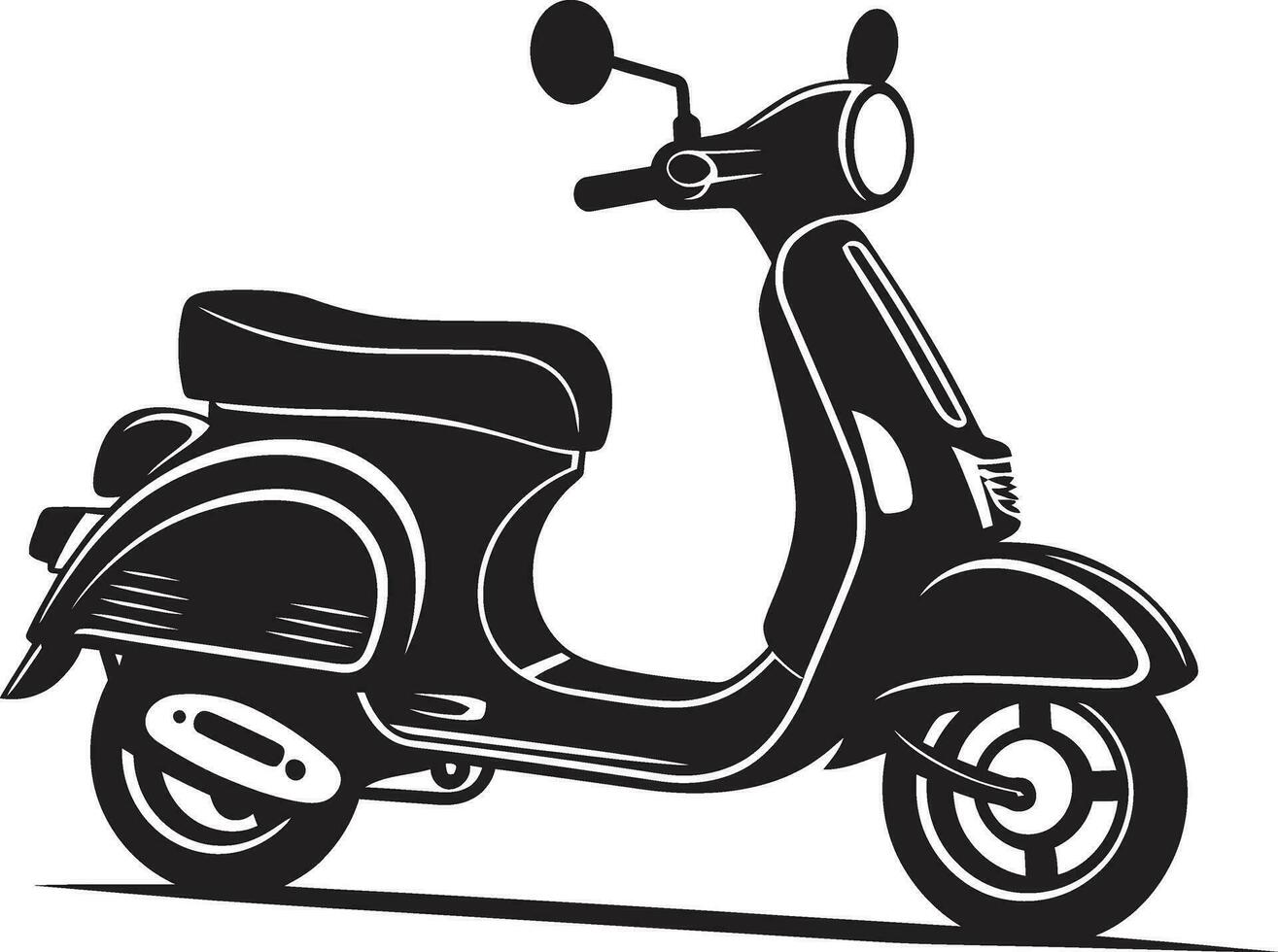 Scooter Travel Adventure Graphics Scooter Parts and Components vector