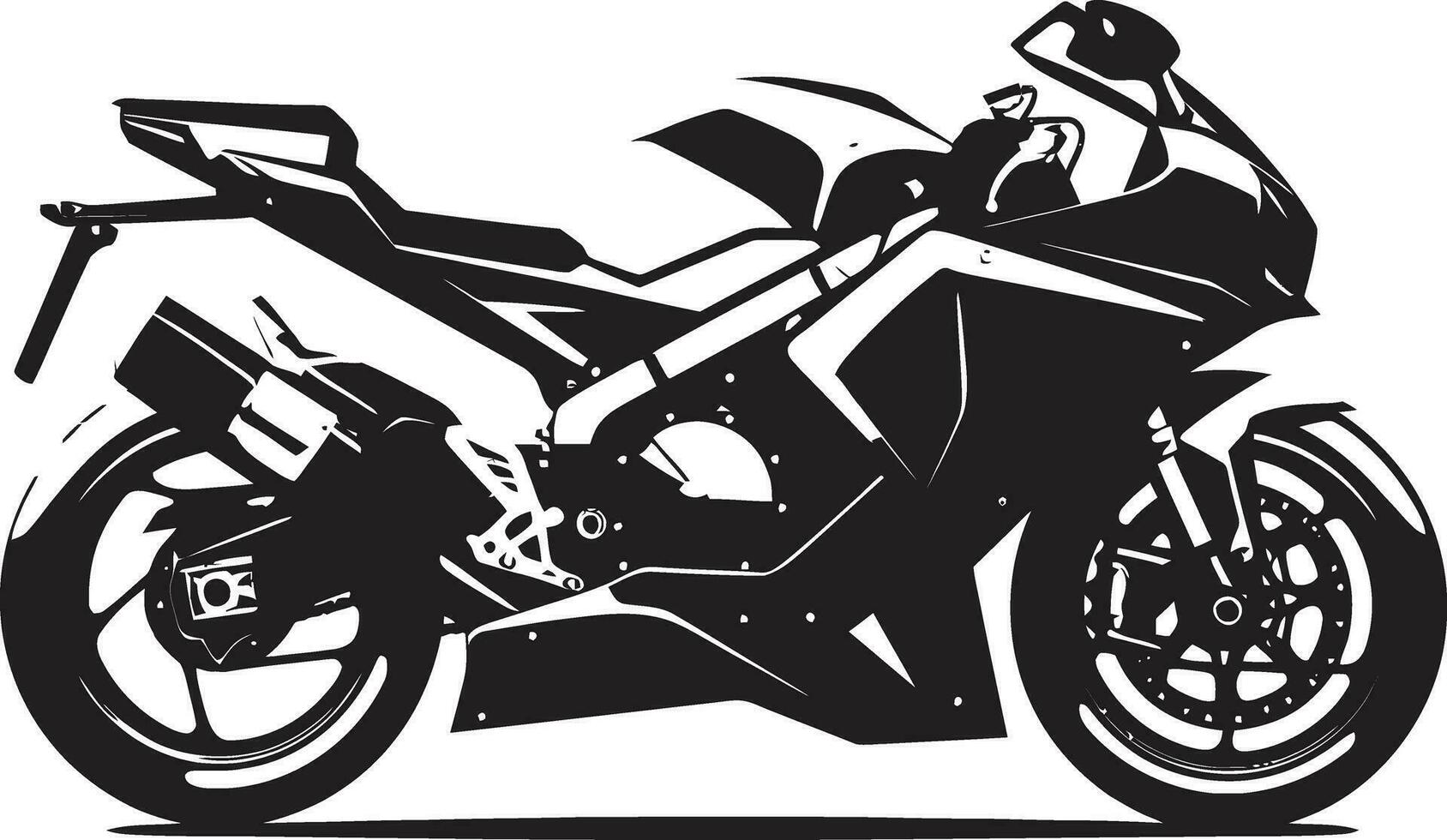 Vector Dreams Sports Bike Imagery Capturing the Essence Sports Bike Illustrations