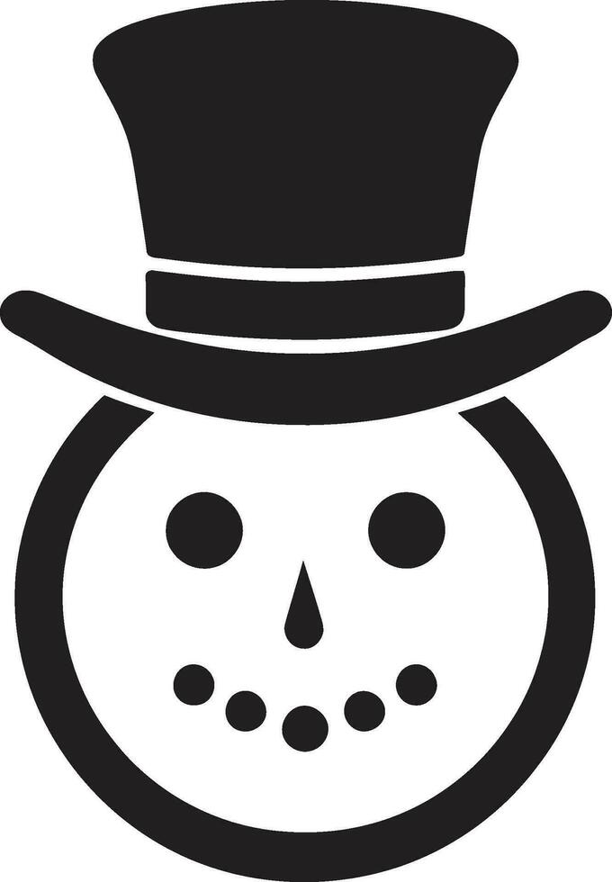 Wintertime Bliss Vectorized Snowman Art Snowman Vector Magic Frosty Fun