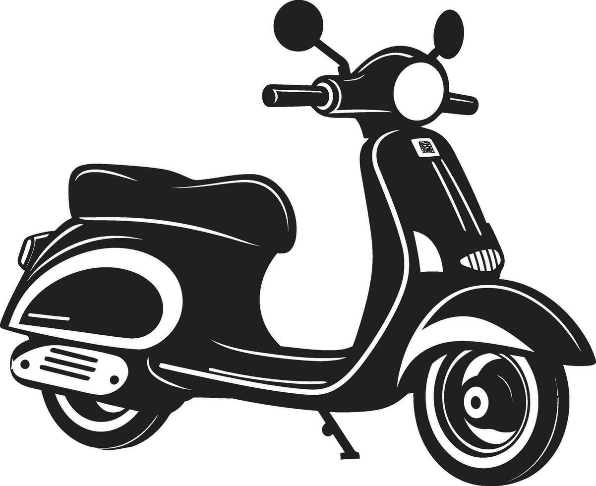 Scooter Racing Circuit Infographic Scooter Safety Gear Vector Art