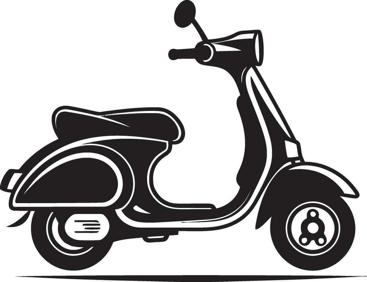 scooter estilo de vida revista cubrir scooter partes y accesorios vector