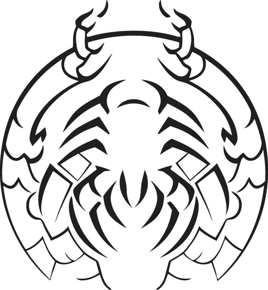 Vectorized Scorpions A Digital Showcase The Art of Scorpion Vector Illustration Beyond Realism