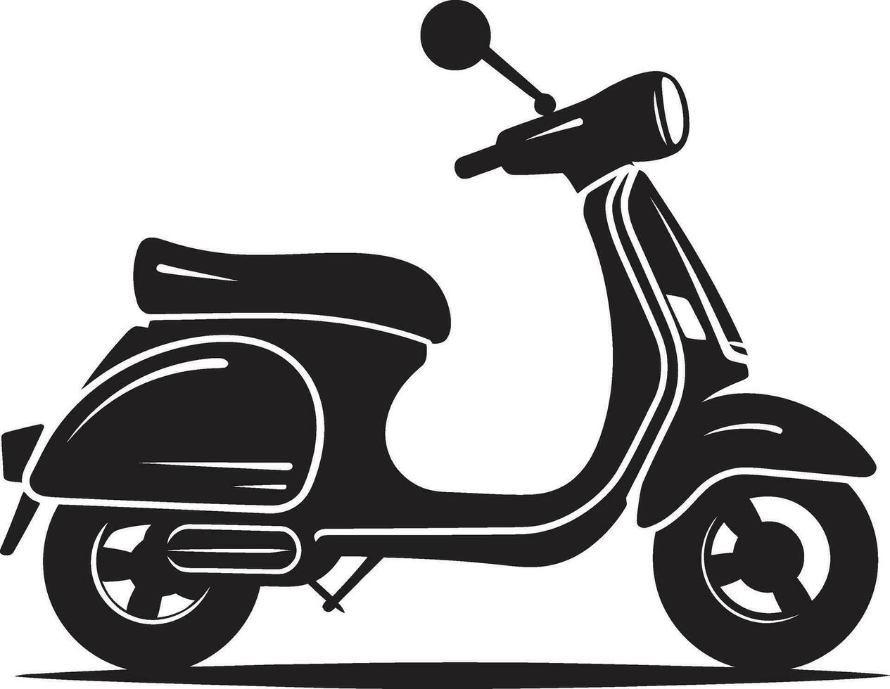 scooter navegación aplicación gráficos scooter estilo de vida revista cubrir vector