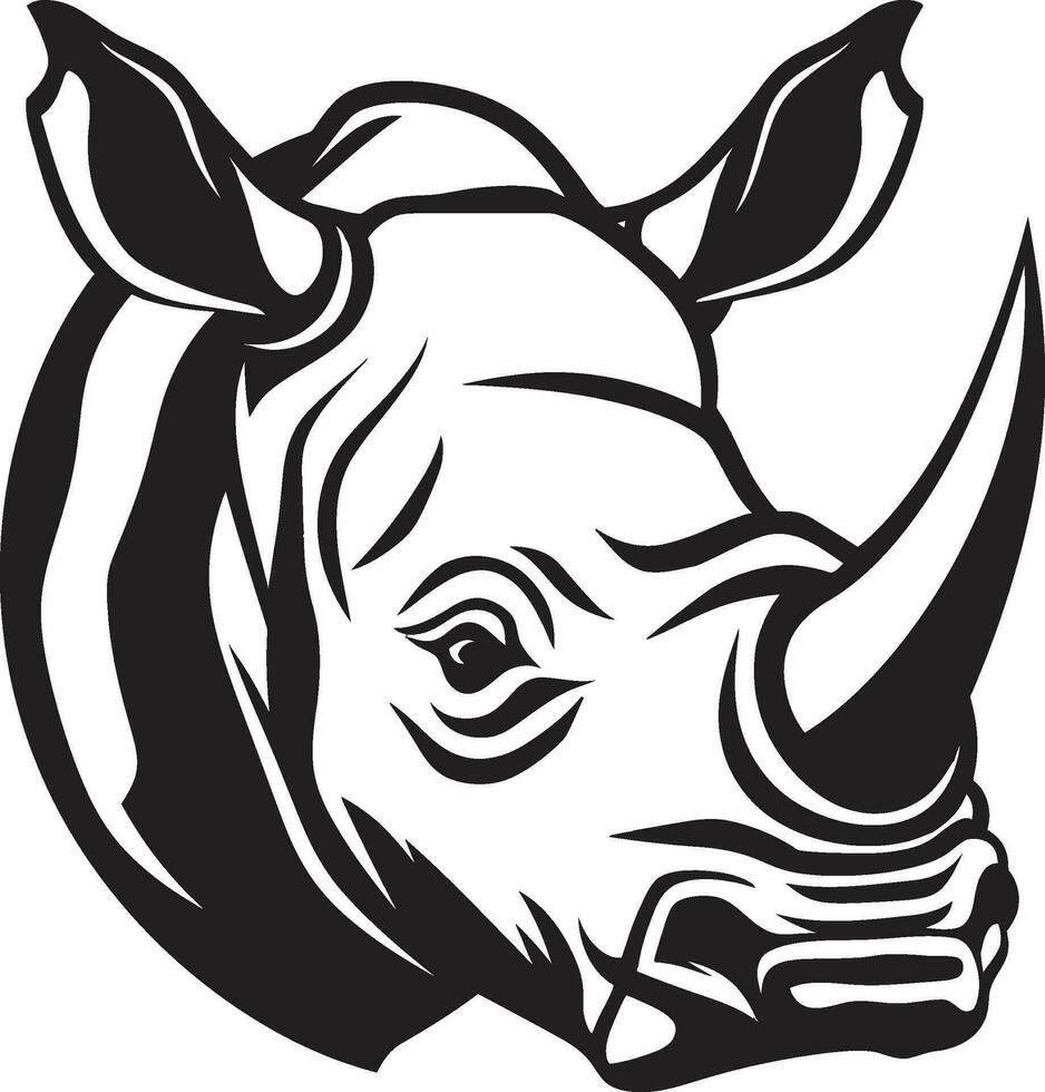 The Beauty of Rhino in Vector Art Rhino Vector Design Crafting Eye Catching Images