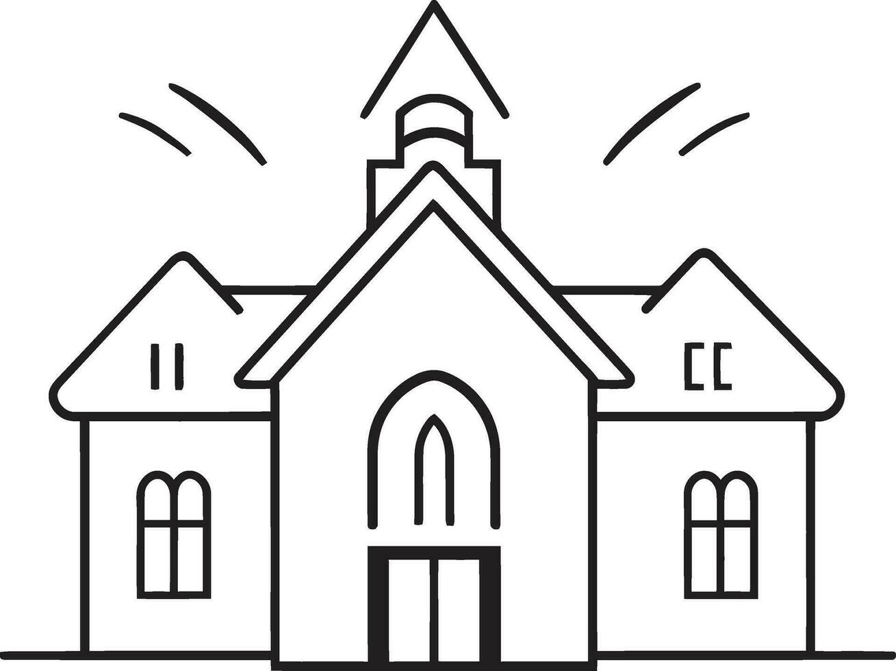 Learning in Vector Style School Illustrations Vector Elements for Educational Projects