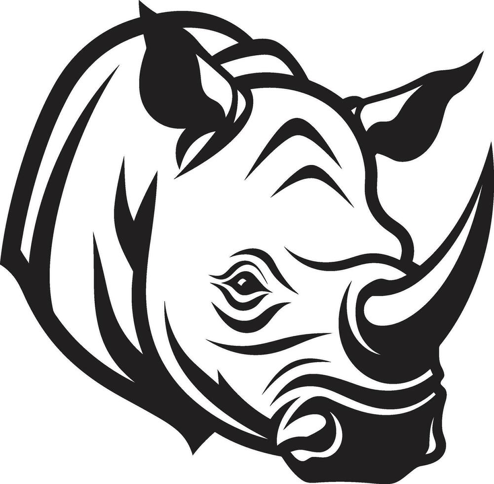 Rhino Vector Illustration for Beginners Essential Techniques Crafting Rhino Portraits with Vector Art