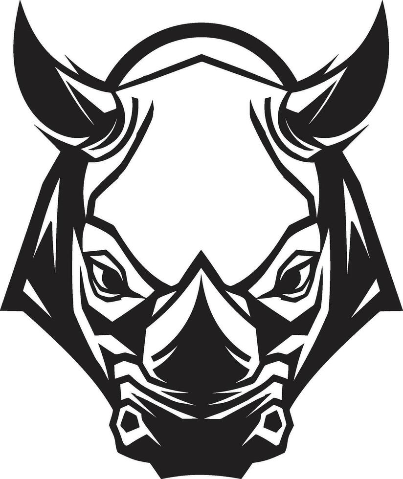 Rhino Portraits with Vector Art A Step by Step Guide Abstract Rhino Vector Art A Fresh Perspective