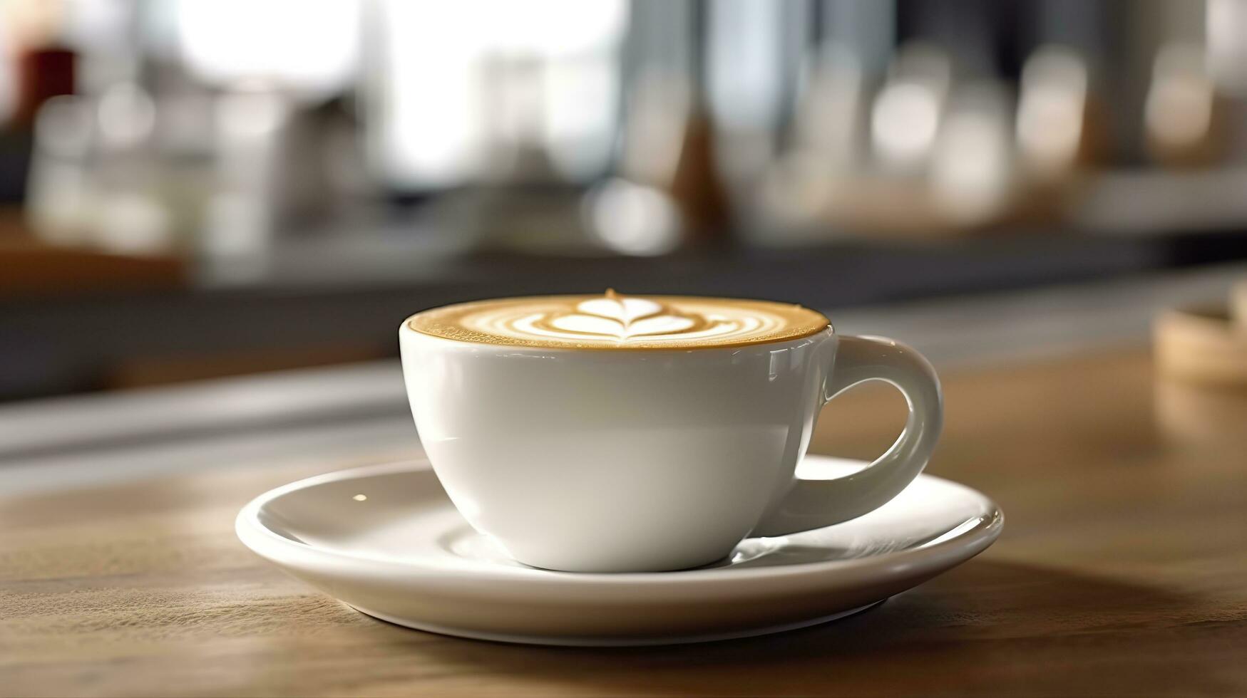 Coffee break at conference meeting. Generative AI photo