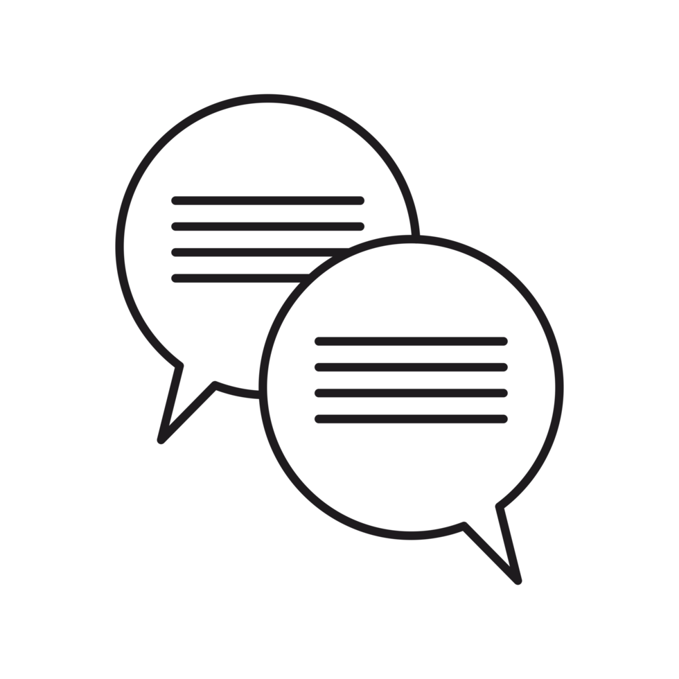 speech bubble icon transparent background png