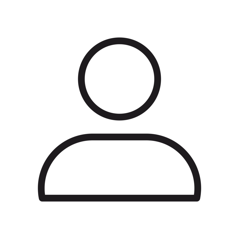 transparent background person icon png