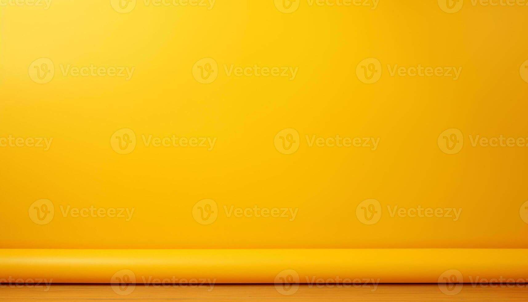 yellow silk fabric background with folds Ai generated photo